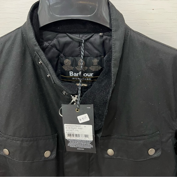 BARBOUR INTL DUKE WAX JACKET sz M & XXL - Picture 4 of 14